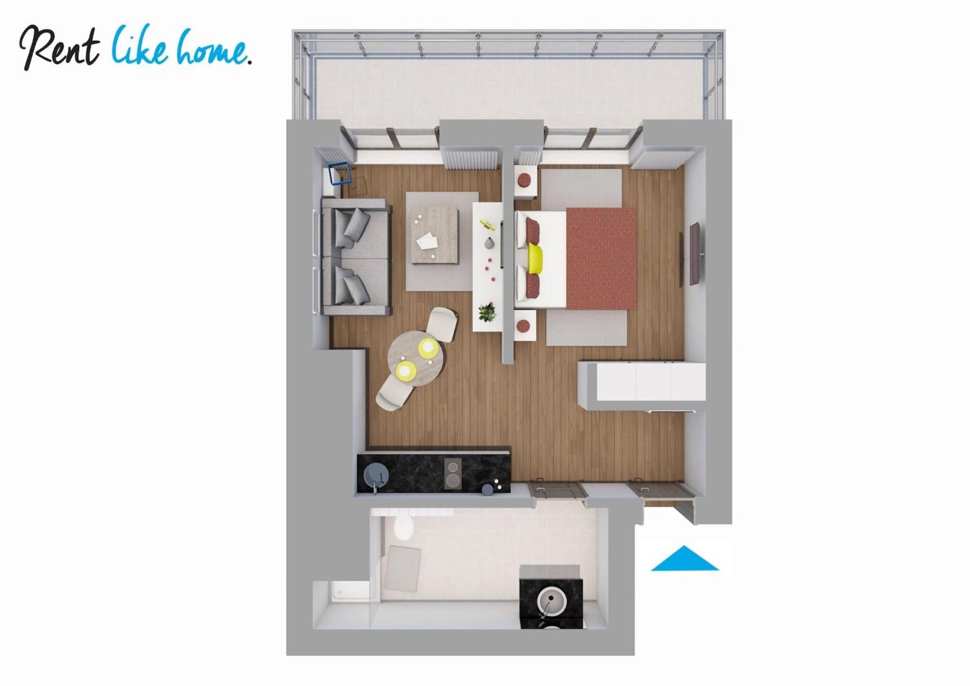 Rent Like Home - Oxygen Wronia 45 II Varsavia Esterno foto